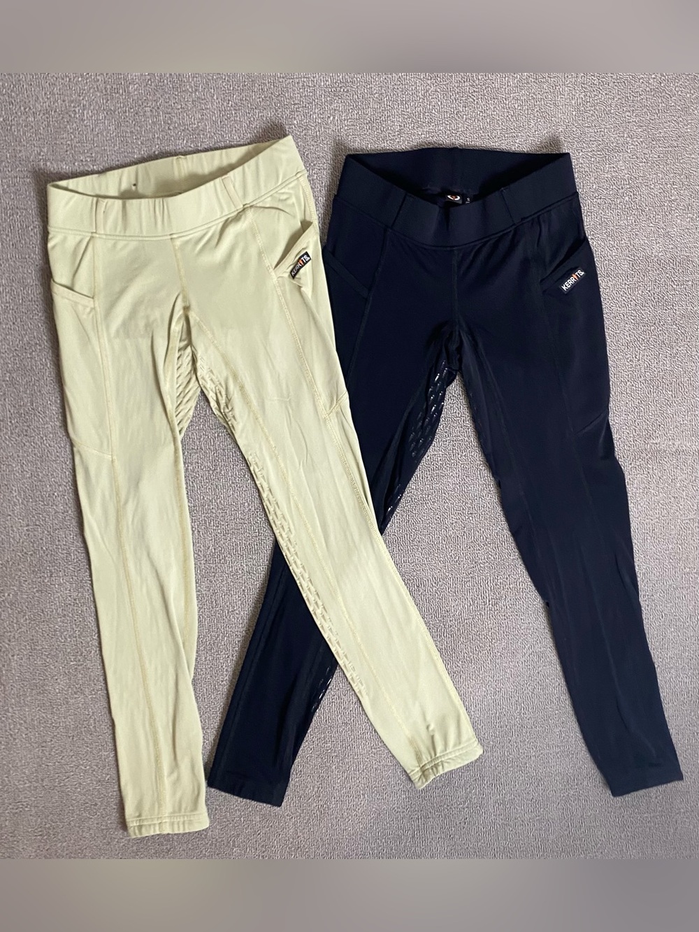 Kerrits “Ice Fil” Full Seat Tech Riding Tights Bundle of 2